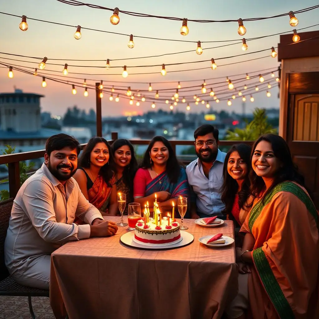 Rooftop Birthday Celebration