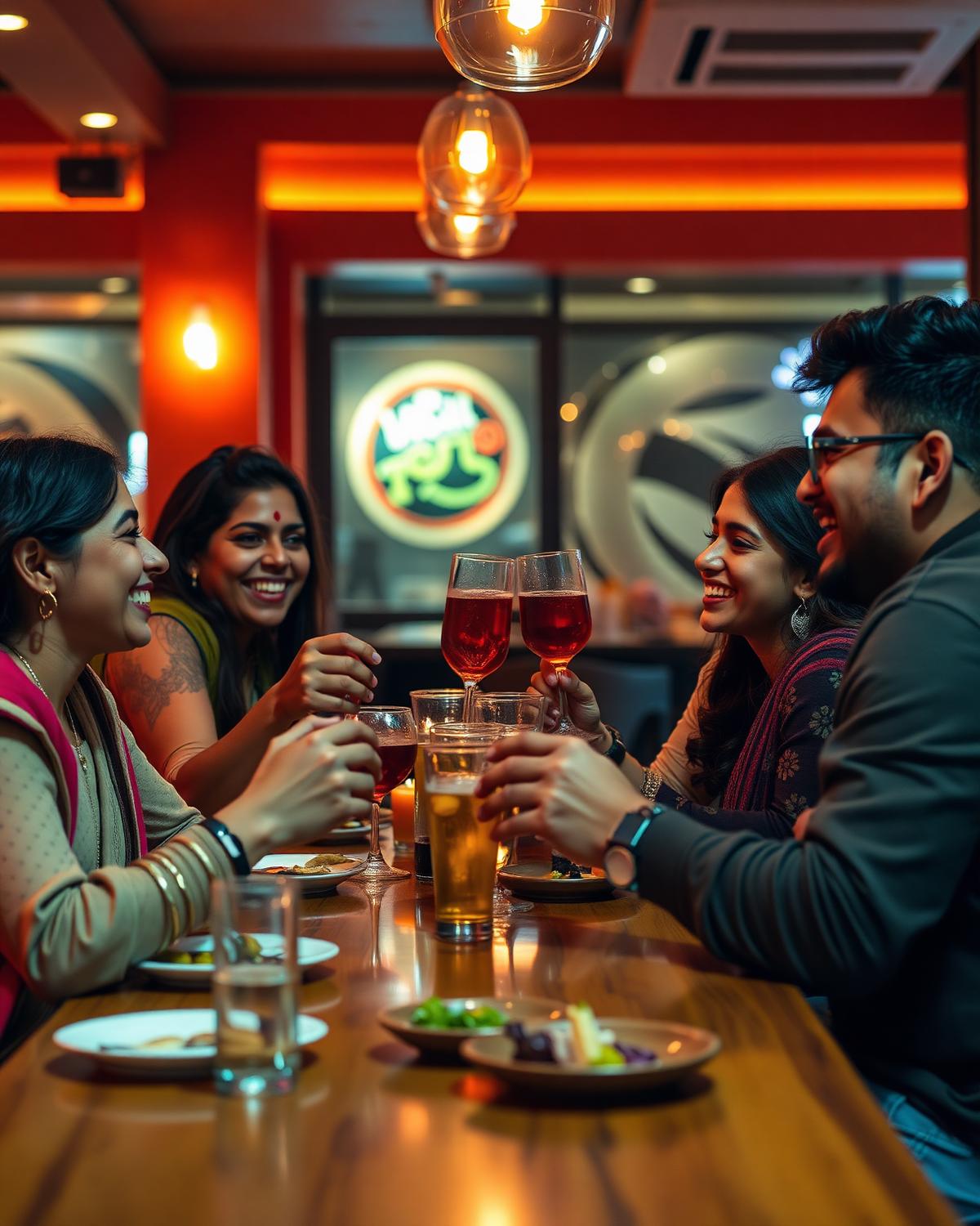 Friends, kitty parties, reunions, weekend celebrations.