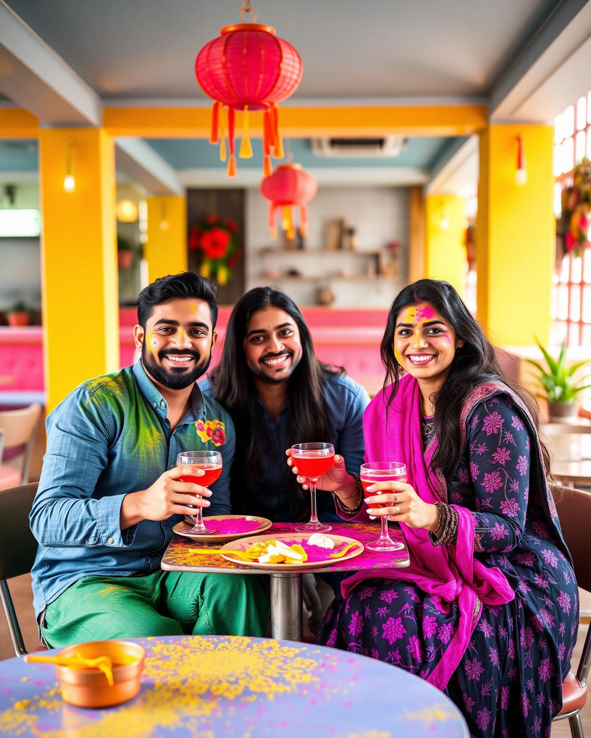 Rang, thandai and rooftop energy.