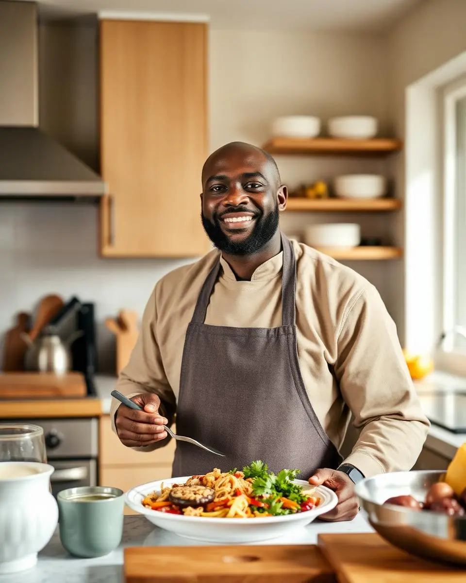 Portrait of Andre Whitfield, Home Chef at Whitfield Kitchen in Shaw, Washington DC