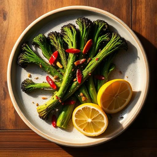 Charred Broccolini